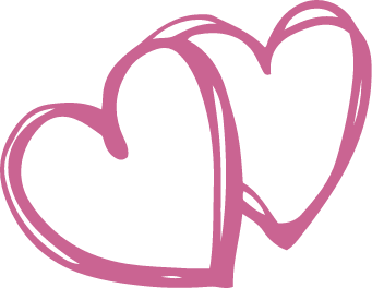 pink hearts