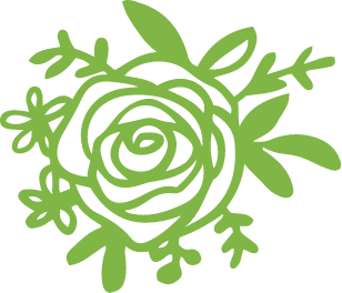 green rose jewellery